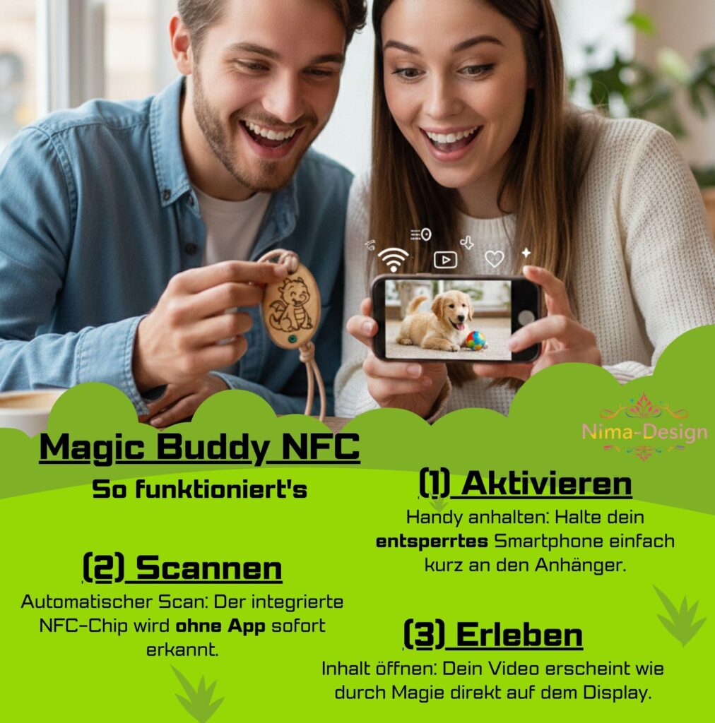 Nfc Produkte mit Erbgut Nima Design