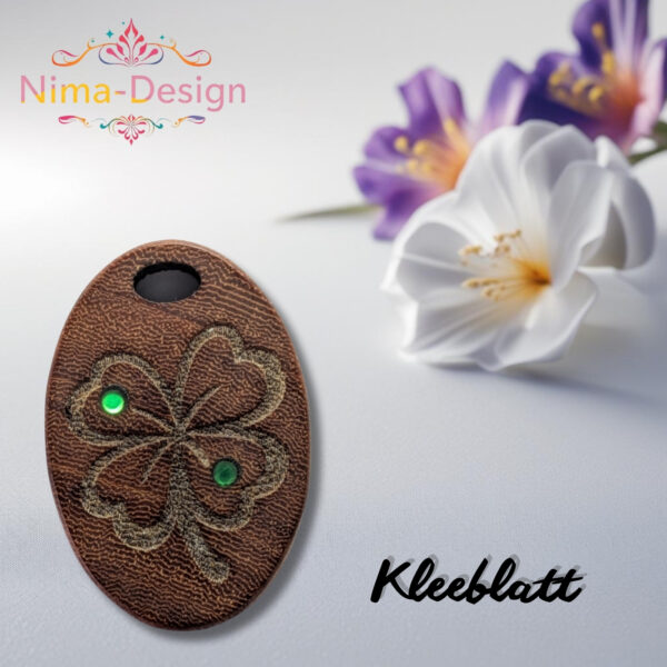 Nima-Design Anhänger Kleeblatt