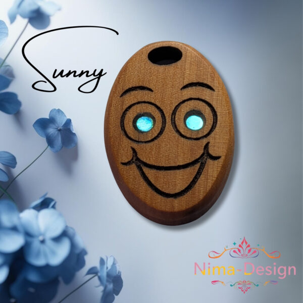 Gesicht Sunny Sammel-Anhänger