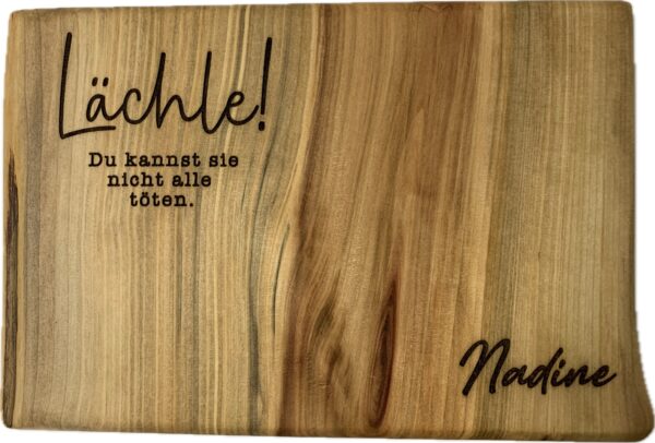 Brotzeitbrett Personalisierbar(Klein) – Bild 3