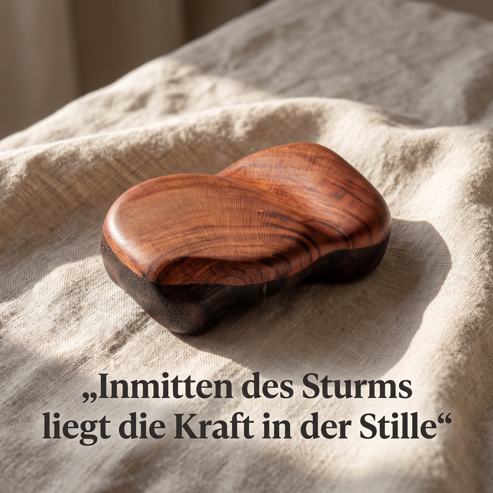 Seelenstein Holz Freiform – Bild 3