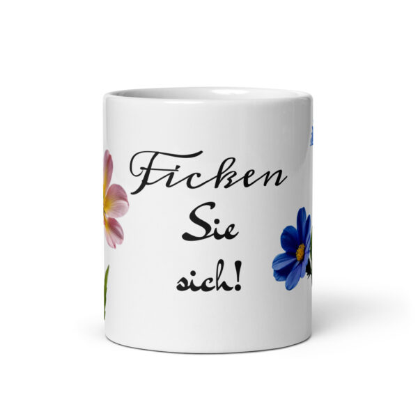 Sie sich! / Weiße, glänzende Tasse – Bild 4