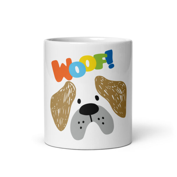DogLove 9 / Weiße, glänzende Tasse – Bild 4