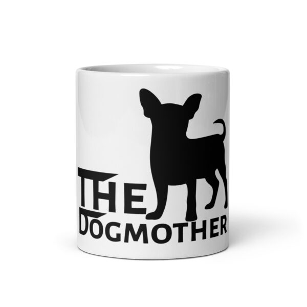 Dogmother 7 / Weiße, glänzende Tasse – Bild 4
