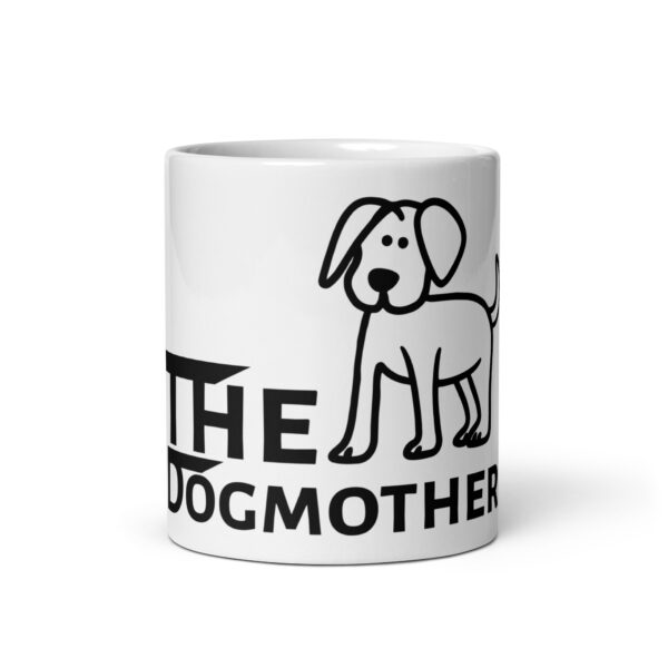 Dogmother 6 / Weiße, glänzende Tasse – Bild 4