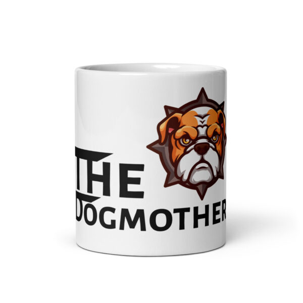 Dogmother 5 / Weiße, glänzende Tasse – Bild 4