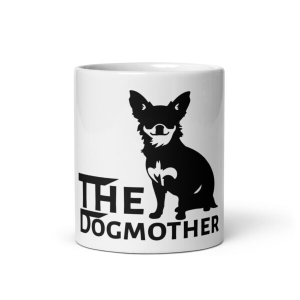 Dogmother 3 / Weiße, glänzende Tasse – Bild 4