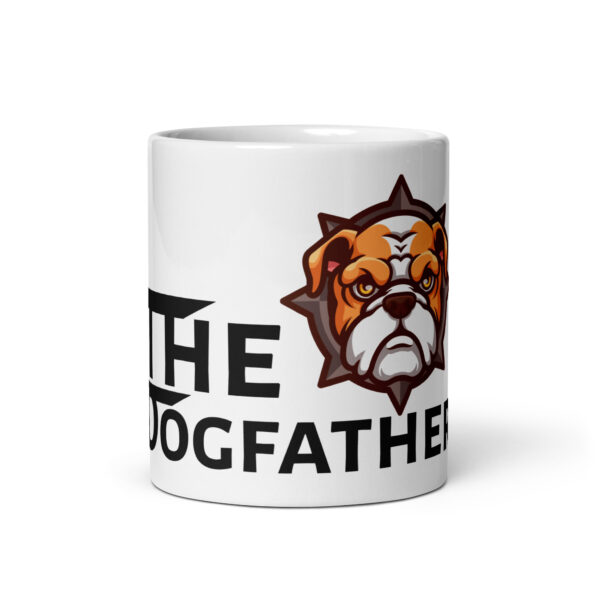 Dogfather 7 / Weiße, glänzende Tasse – Bild 4