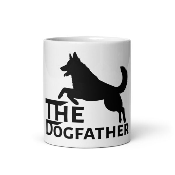 Dogfather 2 / Weiße, glänzende Tasse – Bild 4
