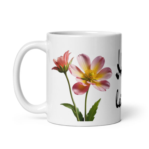 Heul leise! / Weiße, glänzende Tasse – Bild 3