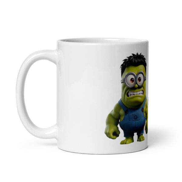Smash / Weiße, glänzende Tasse – Bild 3