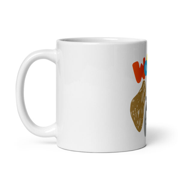 DogLove 9 / Weiße, glänzende Tasse – Bild 3