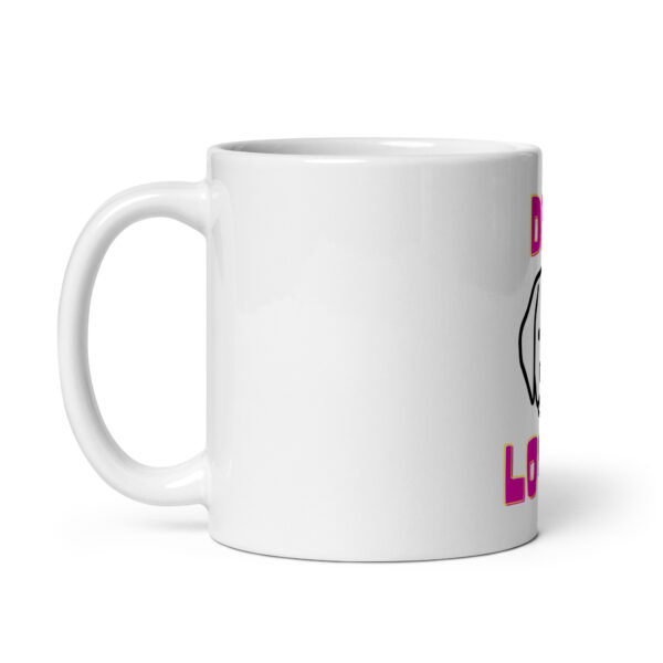 DogLove 6 / Weiße, glänzende Tasse – Bild 3