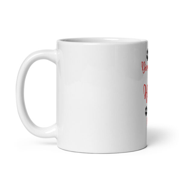 Dogmother 12 / Weiße, glänzende Tasse – Bild 3
