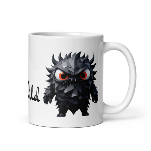 FoxDevilsWild / Weiße, glänzende Tasse – Bild 2
