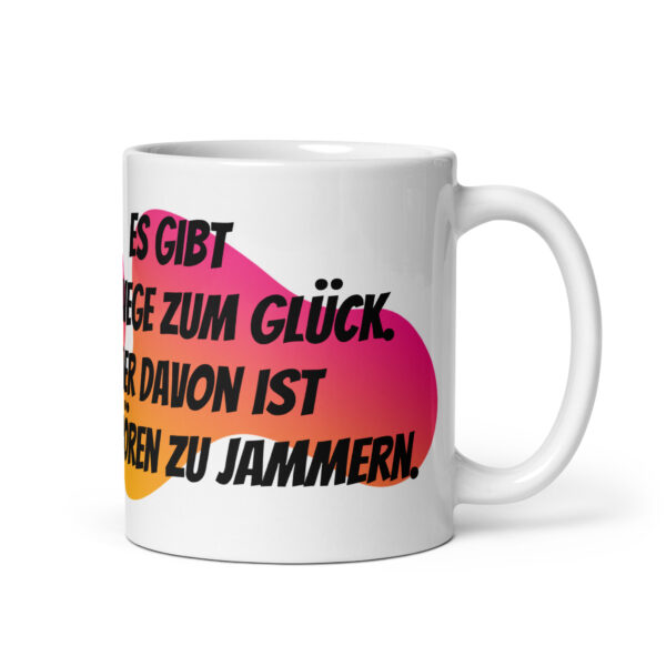 Einstein 1 / Weiße, glänzende Tasse – Bild 2