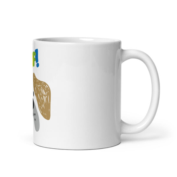 DogLove 9 / Weiße, glänzende Tasse – Bild 2