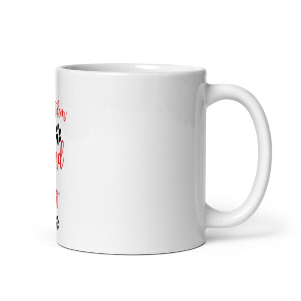 Dogmother 12 / Weiße, glänzende Tasse – Bild 2