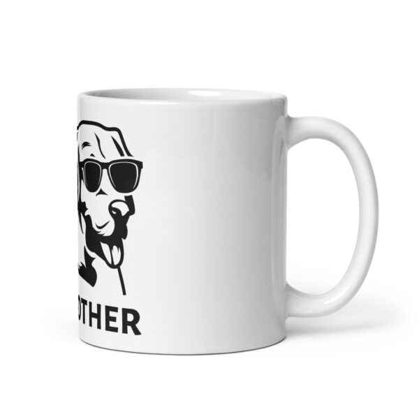 Dogmother 8 / Weiße, glänzende Tasse – Bild 2