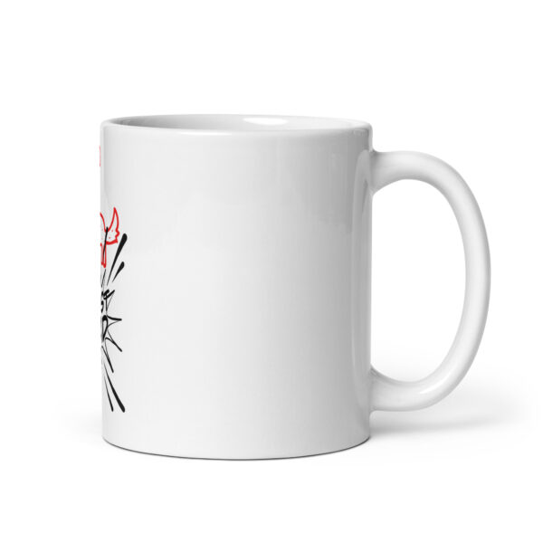 Dogfather 13 / Weiße, glänzende Tasse – Bild 2