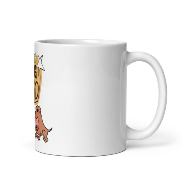 Dogfather 10 / Weiße, glänzende Tasse – Bild 2