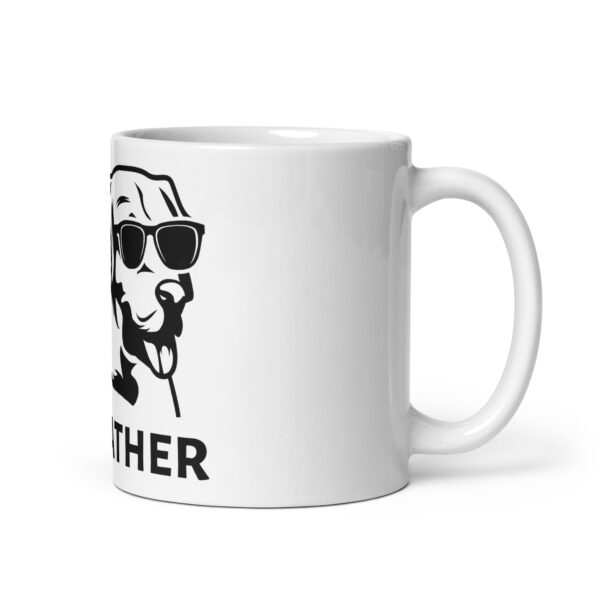 Dogfather 9 / Weiße, glänzende Tasse – Bild 2