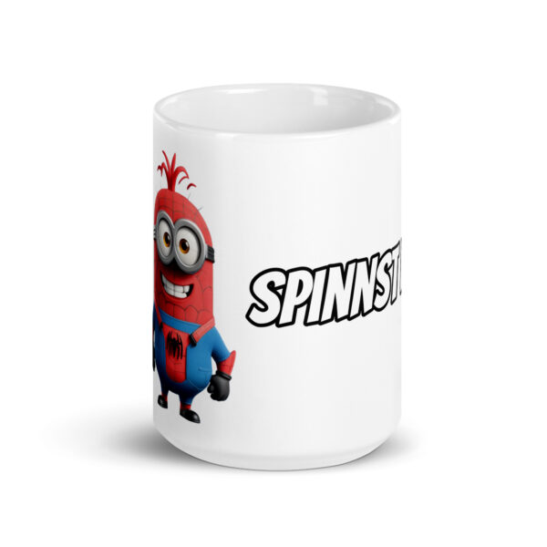 Spinnst / Weiße, glänzende Tasse – Bild 7