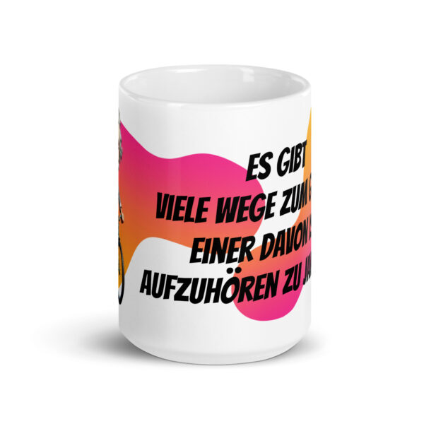 Einstein 1 / Weiße, glänzende Tasse – Bild 7