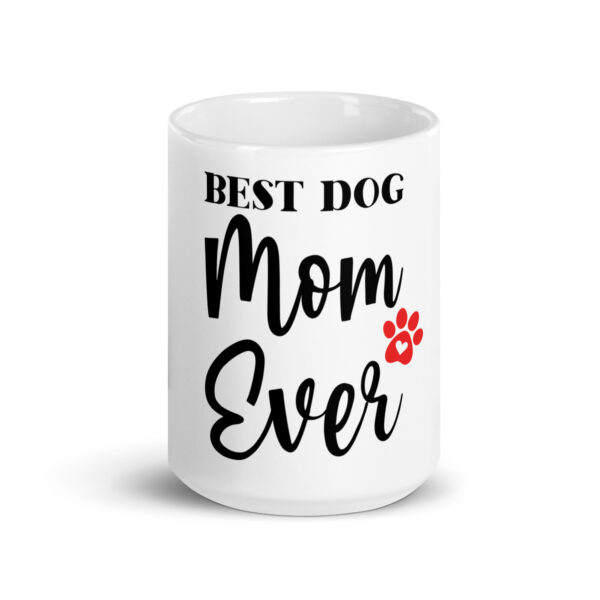 Dogmother 11 / Weiße, glänzende Tasse – Bild 7