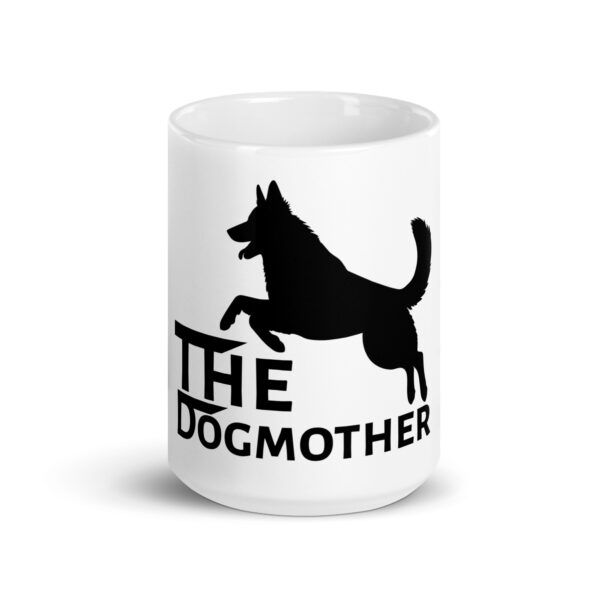 Dogmother 9 / Weiße, glänzende Tasse – Bild 7