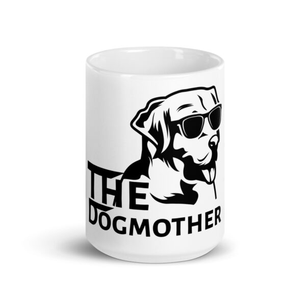 Dogmother 8 / Weiße, glänzende Tasse – Bild 7