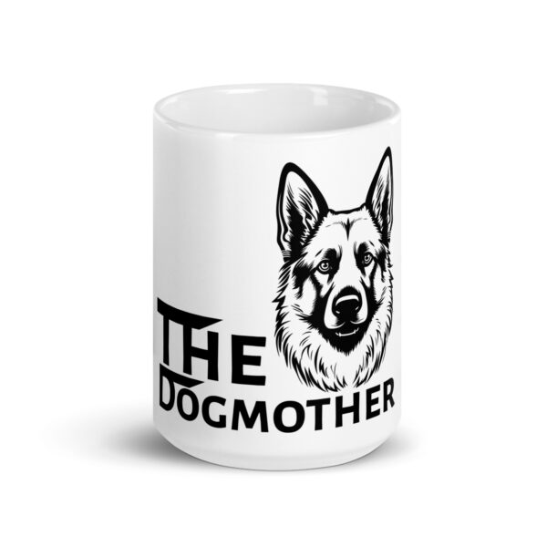 Dogmother 4 / Weiße, glänzende Tasse – Bild 7