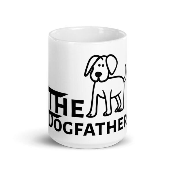 Dogfather 8 / Weiße, glänzende Tasse – Bild 7
