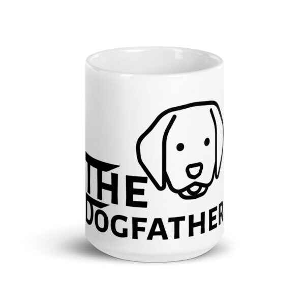 Dogfather 5 / Weiße, glänzende Tasse – Bild 7