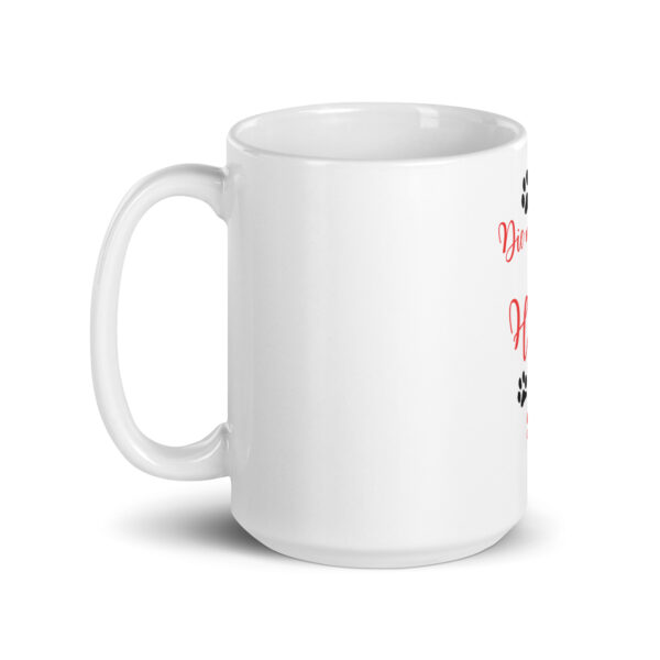 Dogmother 12 / Weiße, glänzende Tasse – Bild 6