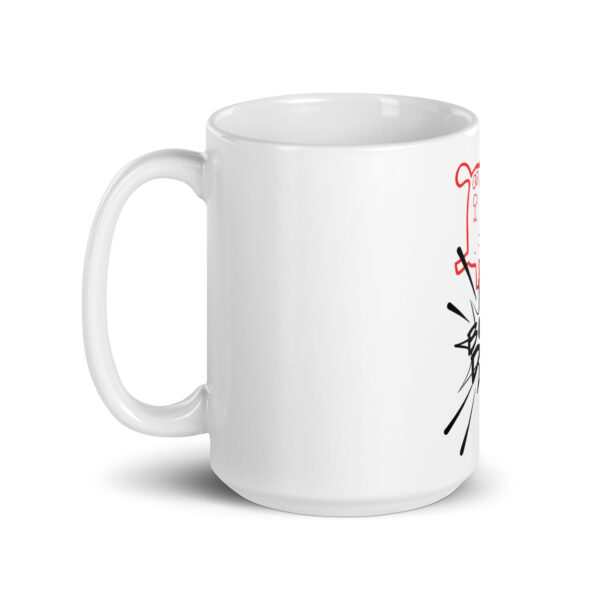 Dogfather 13 / Weiße, glänzende Tasse – Bild 6