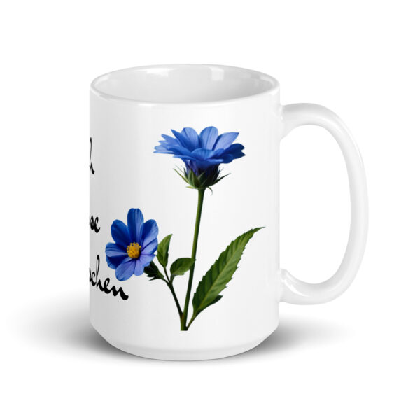 Ich hasse / Weiße, glänzende Tasse – Bild 5