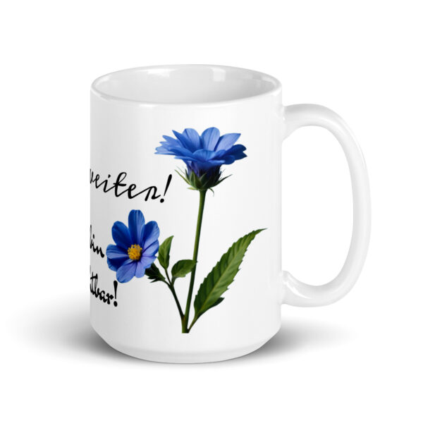 Unsichtbar! / Weiße, glänzende Tasse – Bild 5