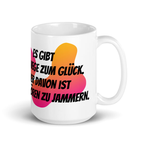 Einstein 1 / Weiße, glänzende Tasse – Bild 5