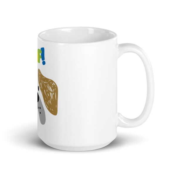 DogLove 9 / Weiße, glänzende Tasse – Bild 5