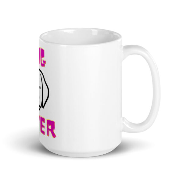 DogLove 6 / Weiße, glänzende Tasse – Bild 5