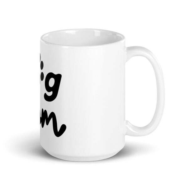 Dogmother 10 / Weiße, glänzende Tasse – Bild 5