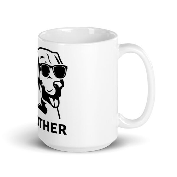 Dogmother 8 / Weiße, glänzende Tasse – Bild 5