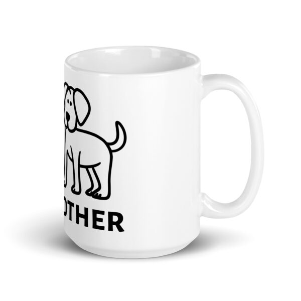 Dogmother 6 / Weiße, glänzende Tasse – Bild 5