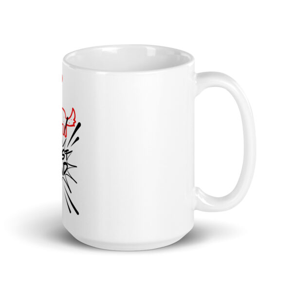 Dogfather 13 / Weiße, glänzende Tasse – Bild 5