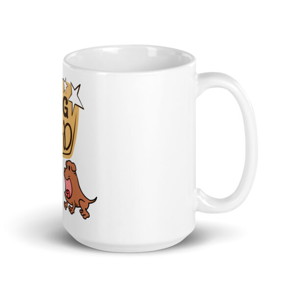 Dogfather 10 / Weiße, glänzende Tasse – Bild 5