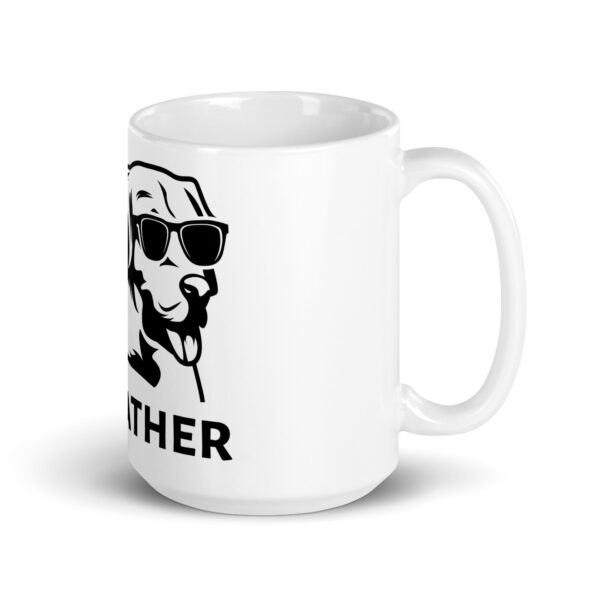 Dogfather 9 / Weiße, glänzende Tasse – Bild 5