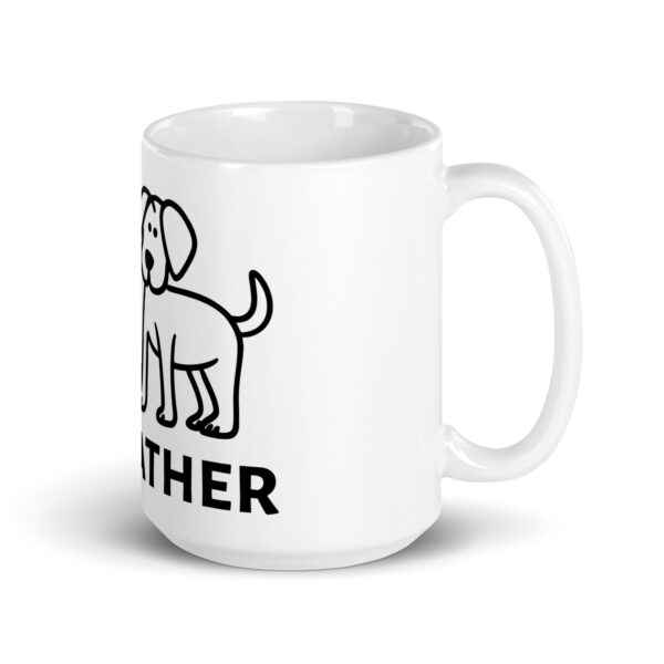 Dogfather 8 / Weiße, glänzende Tasse – Bild 5