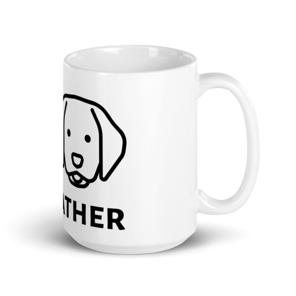 Dogfather 5 / Weiße, glänzende Tasse – Bild 5