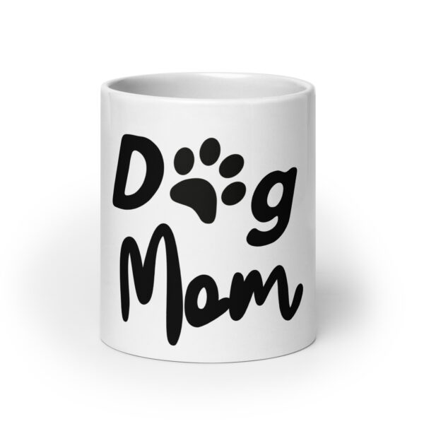 Dogmother 10 / Weiße, glänzende Tasse